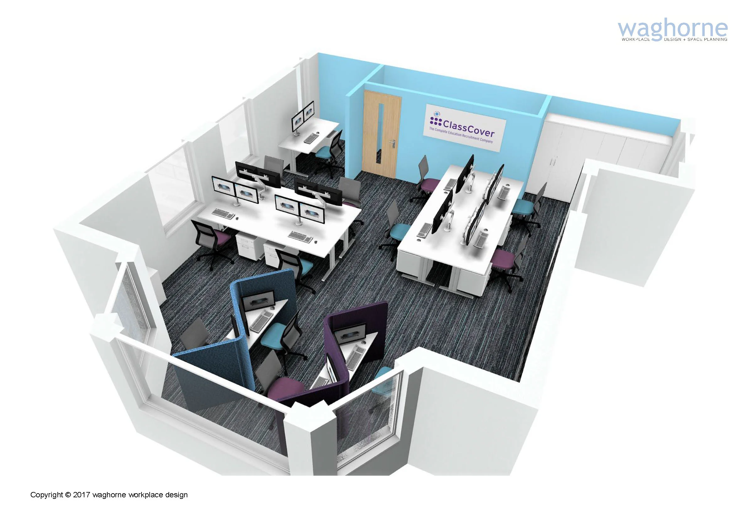 Concept design and branding - Billingshurst recruitment sector-14