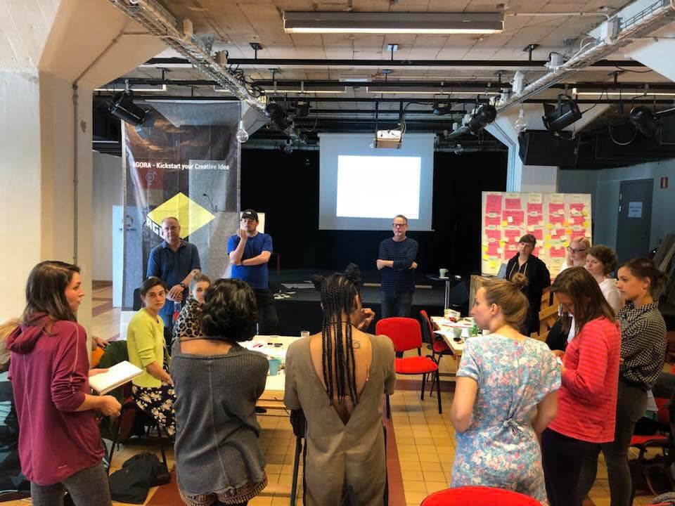 Working with Young Creatives for Erasmus+ — March-May 2019