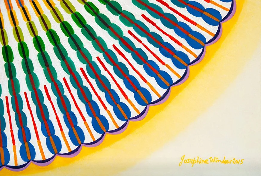 Josephine-Window-Flowering-Colour-large-abstract-ColourCircle-oil-painting-geometric-maximalism-stretched-canvas-artist's-signature