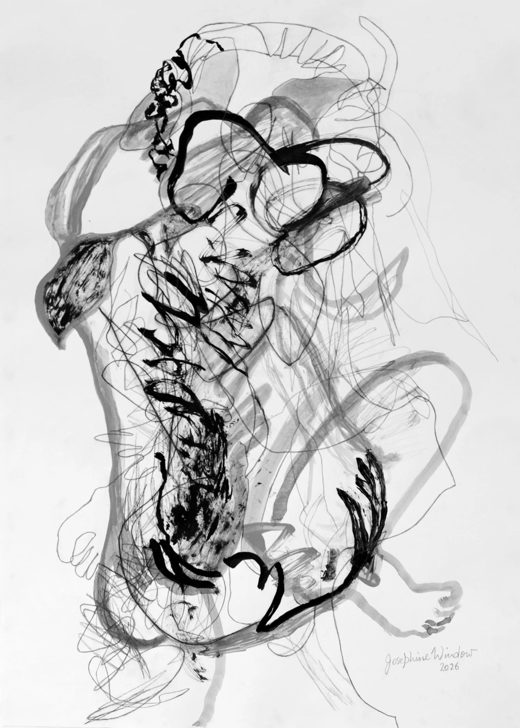 Ink Brush Drawing 18