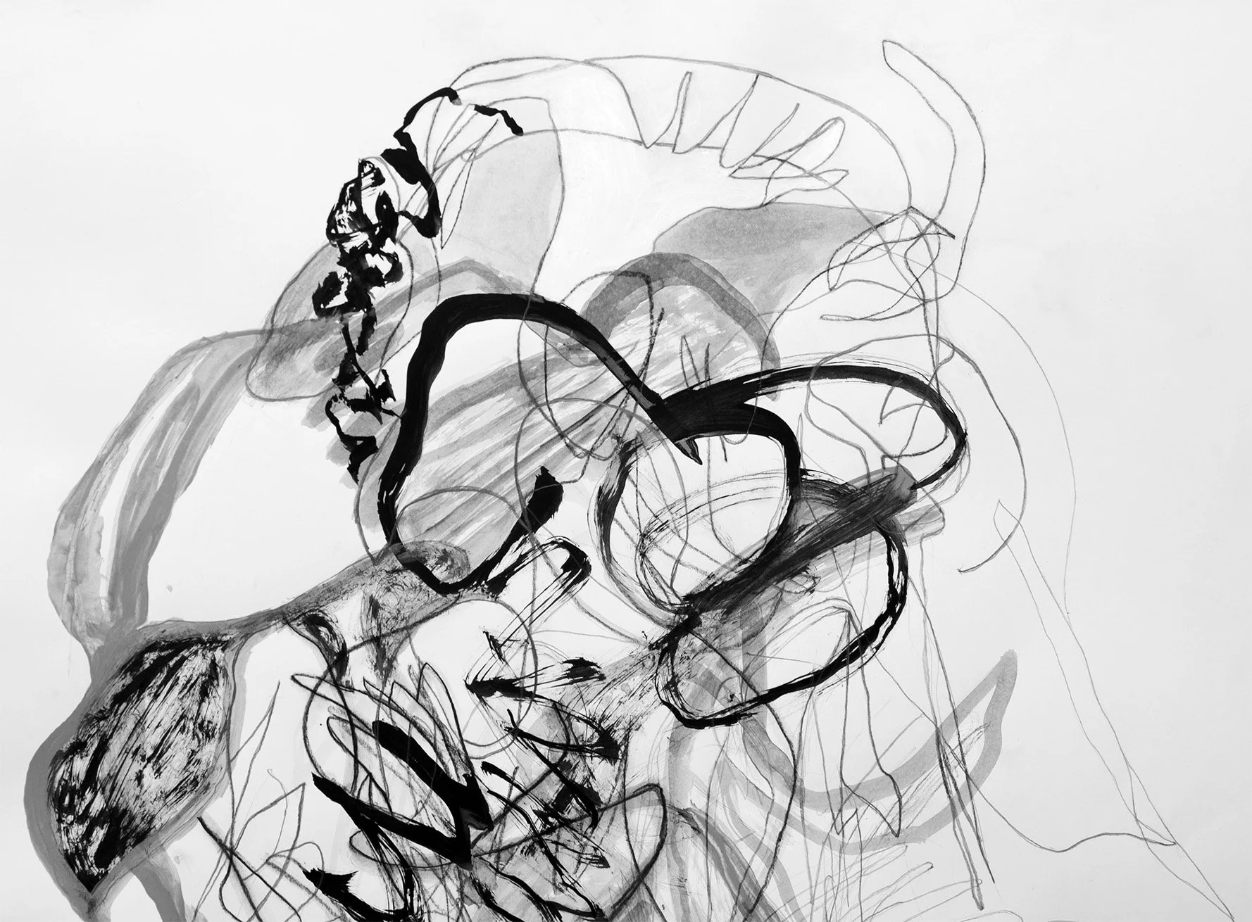 Josephine-Window-Ink-Brush-Drawing-18-original-abstract-figures-ink-paper-expressive-gestural-lines-life-model-nature-closeup-1