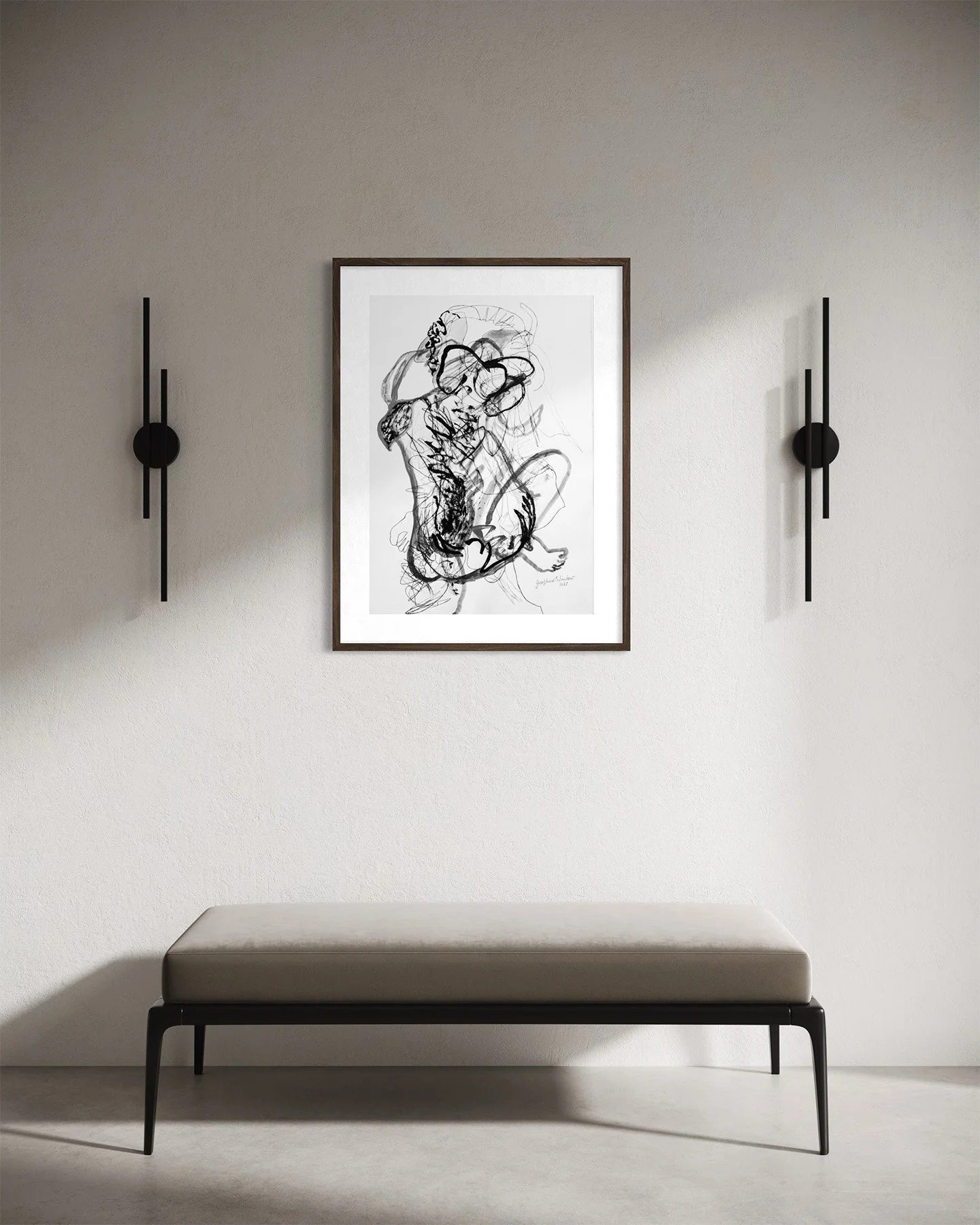 Josephine-Window-Ink-Brush-Drawing-18-original-abstract-figures-ink-paper-expressive-gestural-lines-life-model-nature-InSitu-6