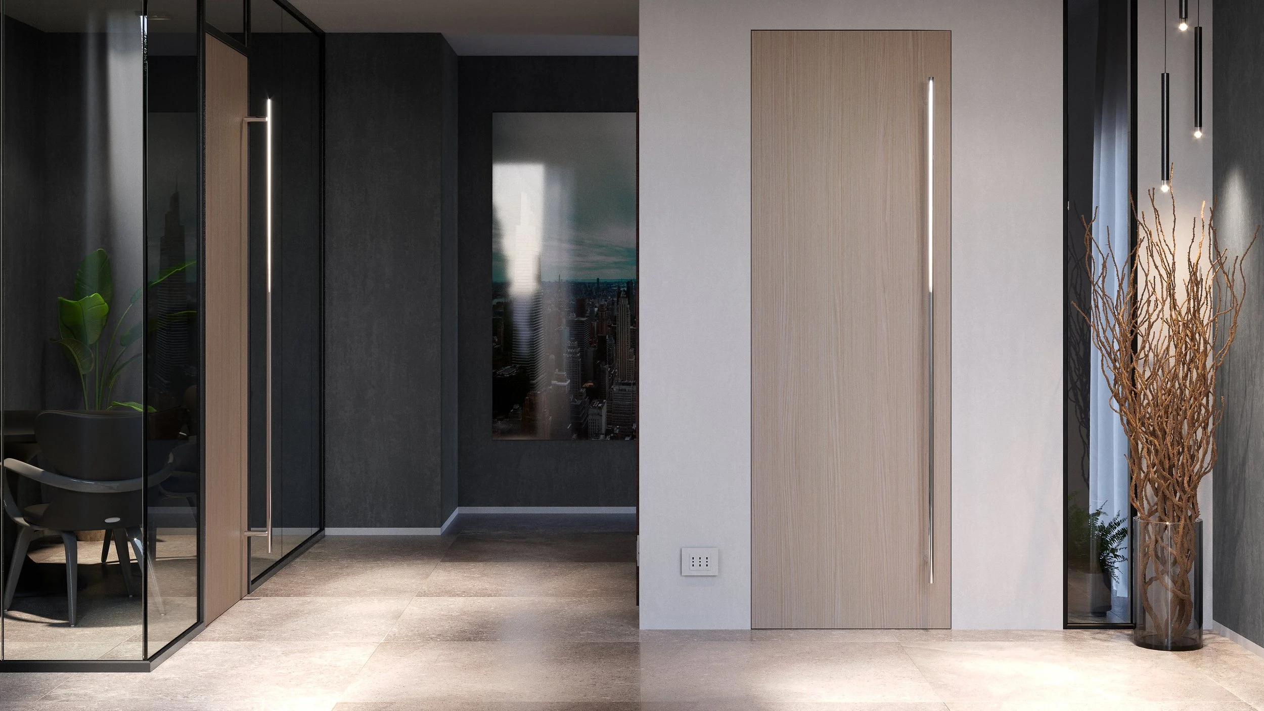 Floema Blind interior door