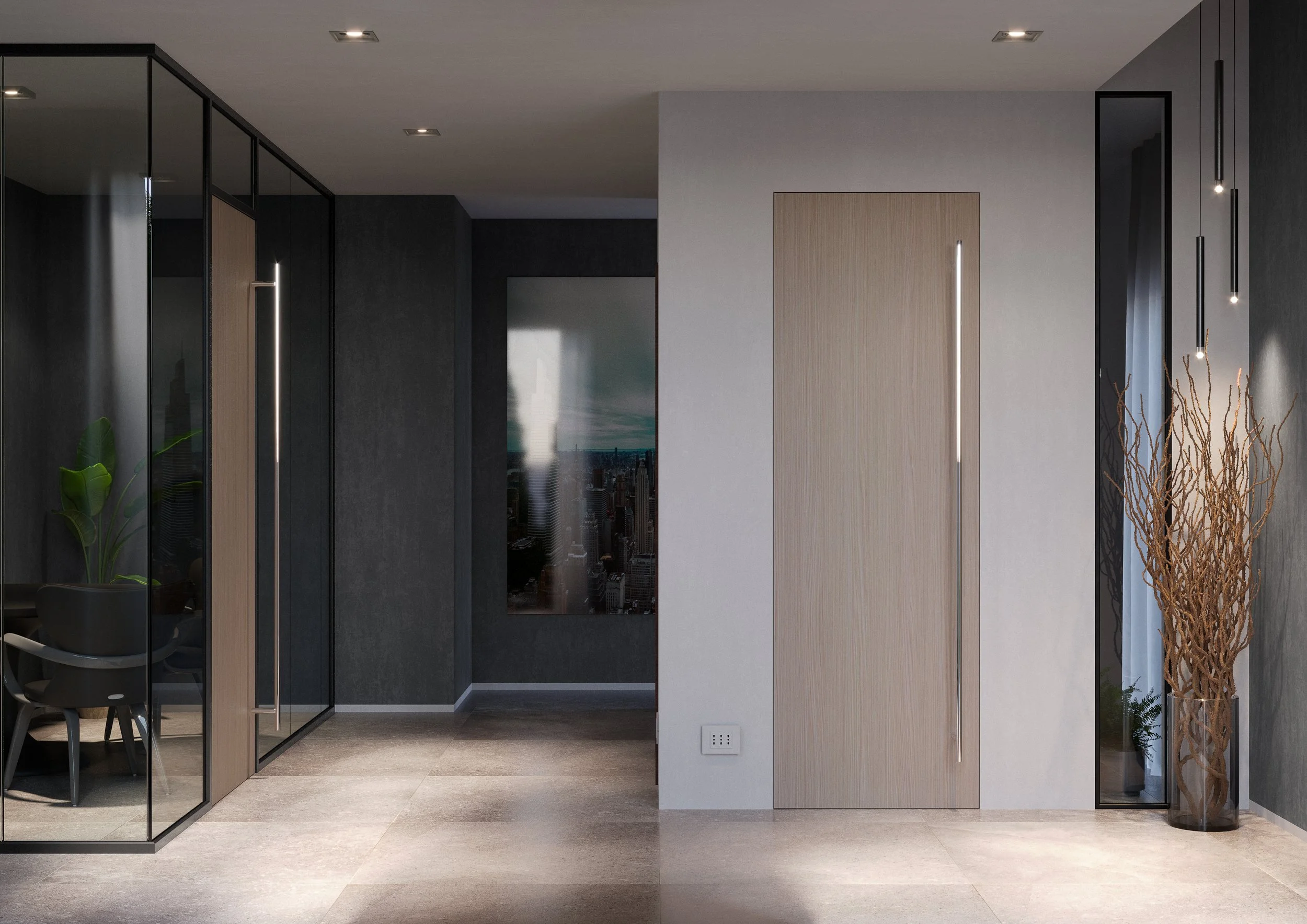 Floema Blind interior door