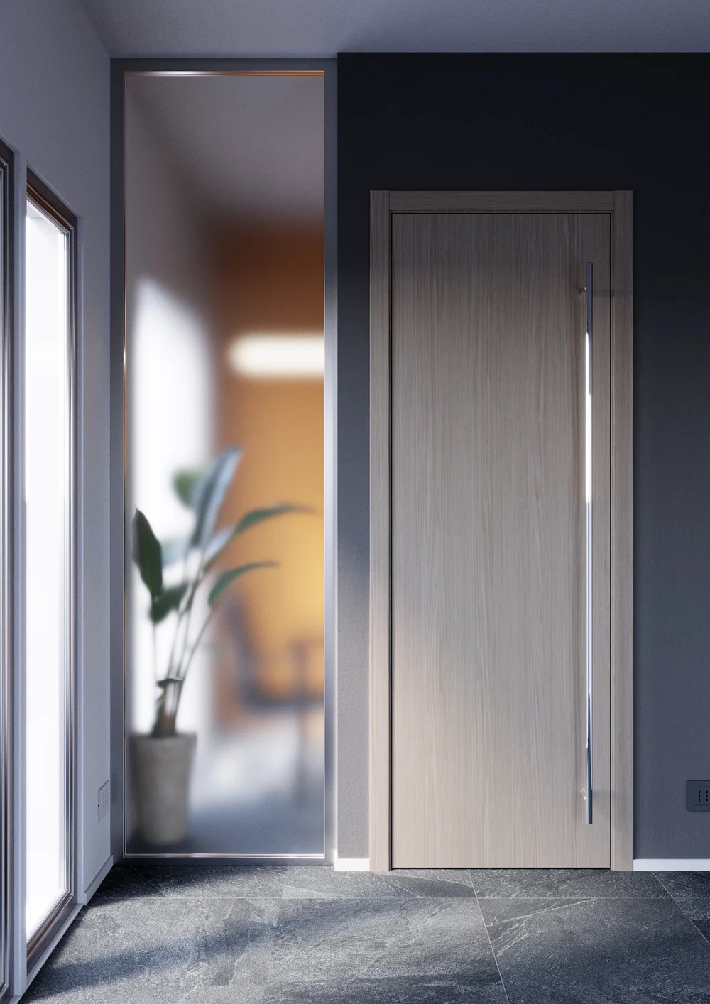 Floema Blind interior door