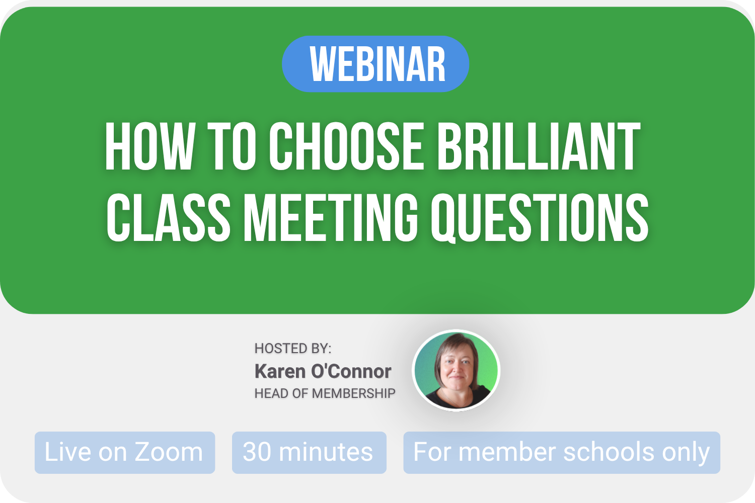 How to Choose Brilliant  Class Meeting Questions