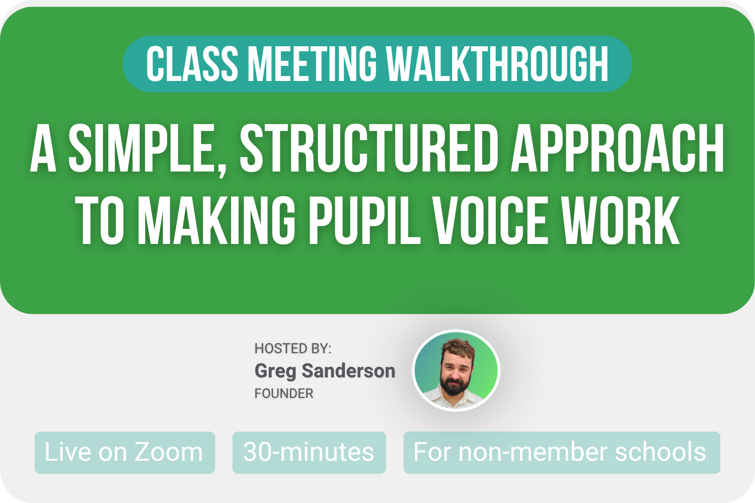 Class Meeting Walkthrough