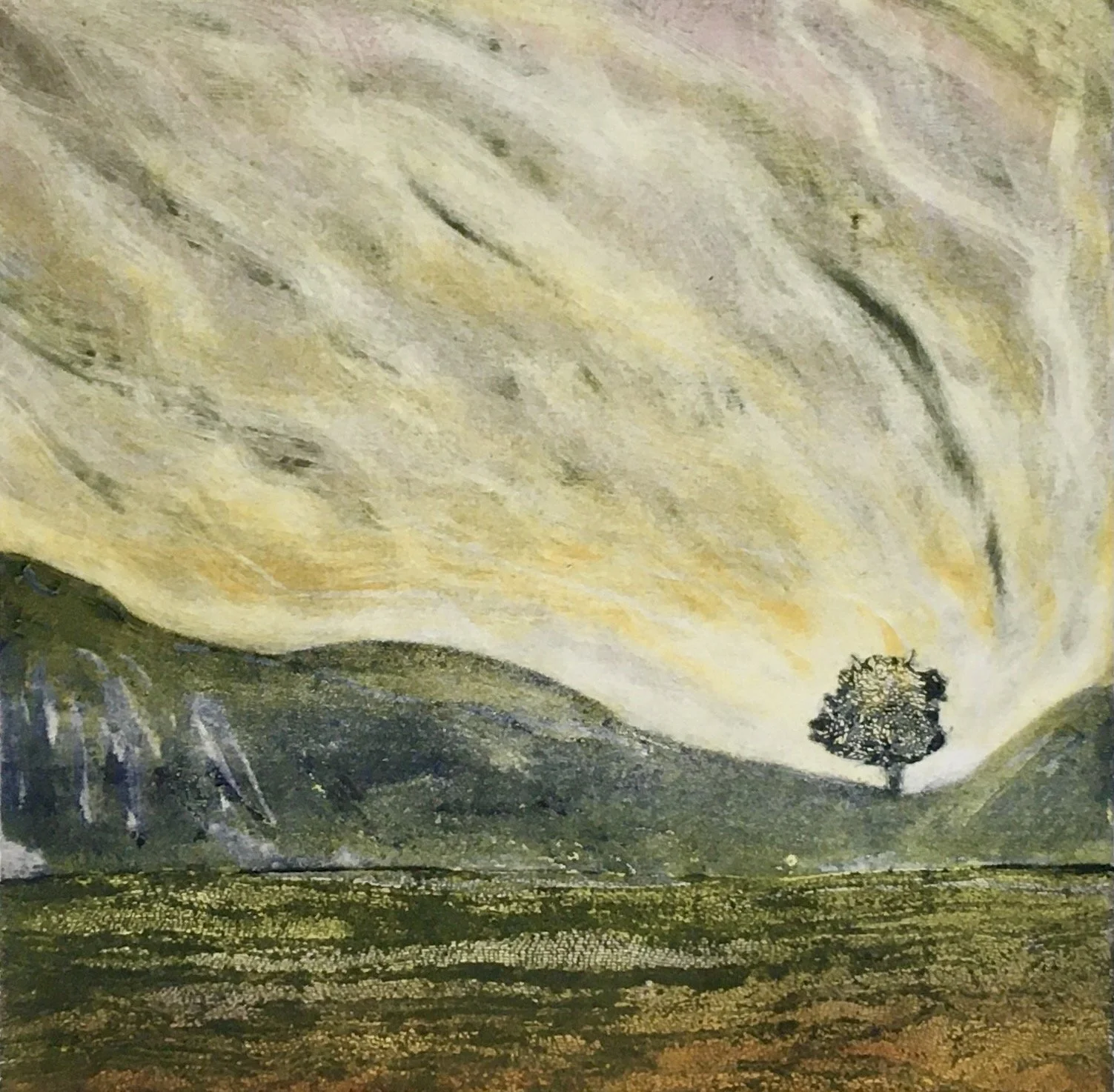Looking From The North II | Northumberland Landscape Giclée Fine Art Print