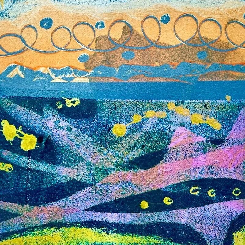 Bright Skies | Abstract Seascape Fine Art Print