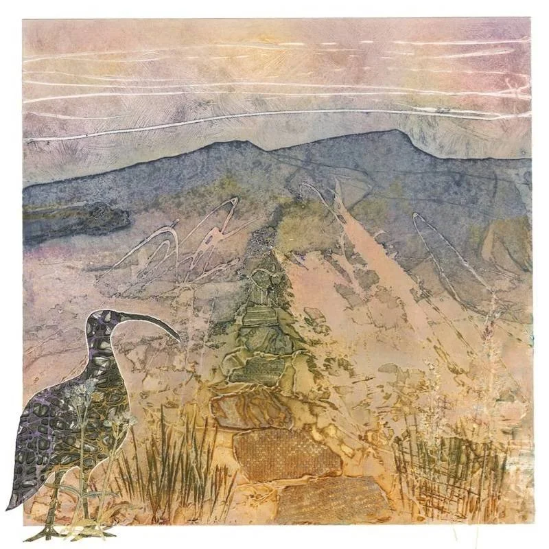 Walking The Sill I | Landscape Art Print - Northumberland