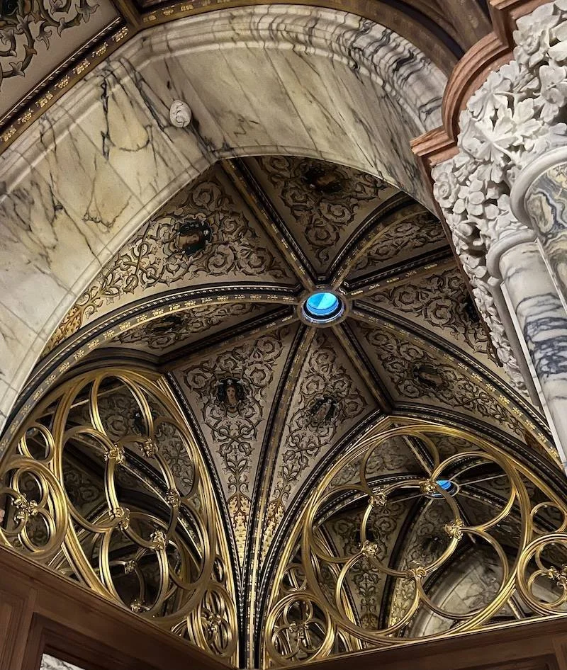 Mount Stuart interior ceiling