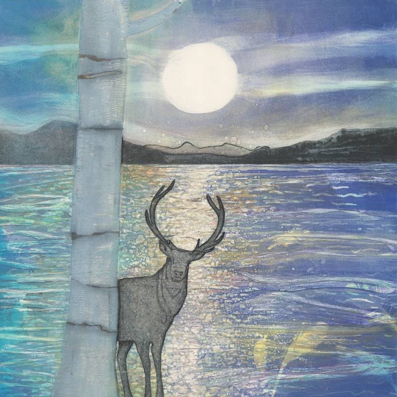 Scottish Affordable Art Print | In The Shadows of Celtic Legend III