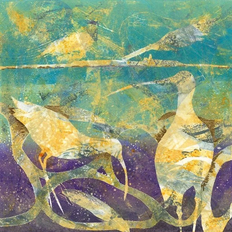 Nesting In The Breeze I I Wildlife Giclée Fine Art Print