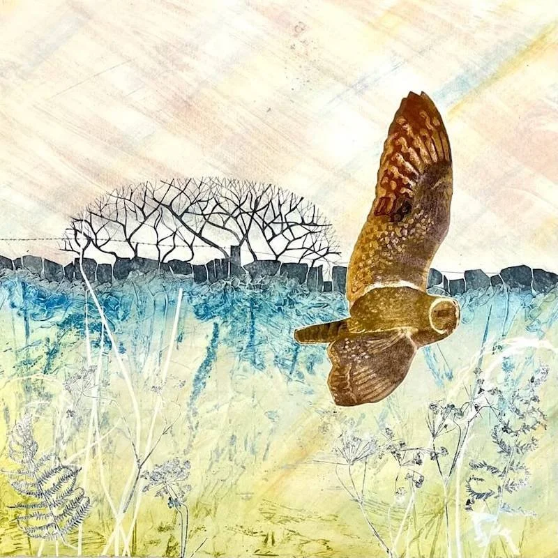 Winter On The Moors III | Wildlife Art Print