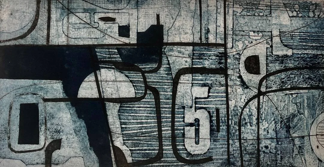 sally hirst monotone collage
