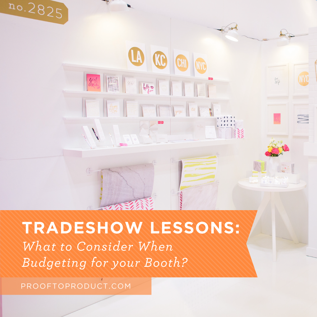 What to Consider When Budgeting for your Booth? — Sell Wholesale & Grow ...
