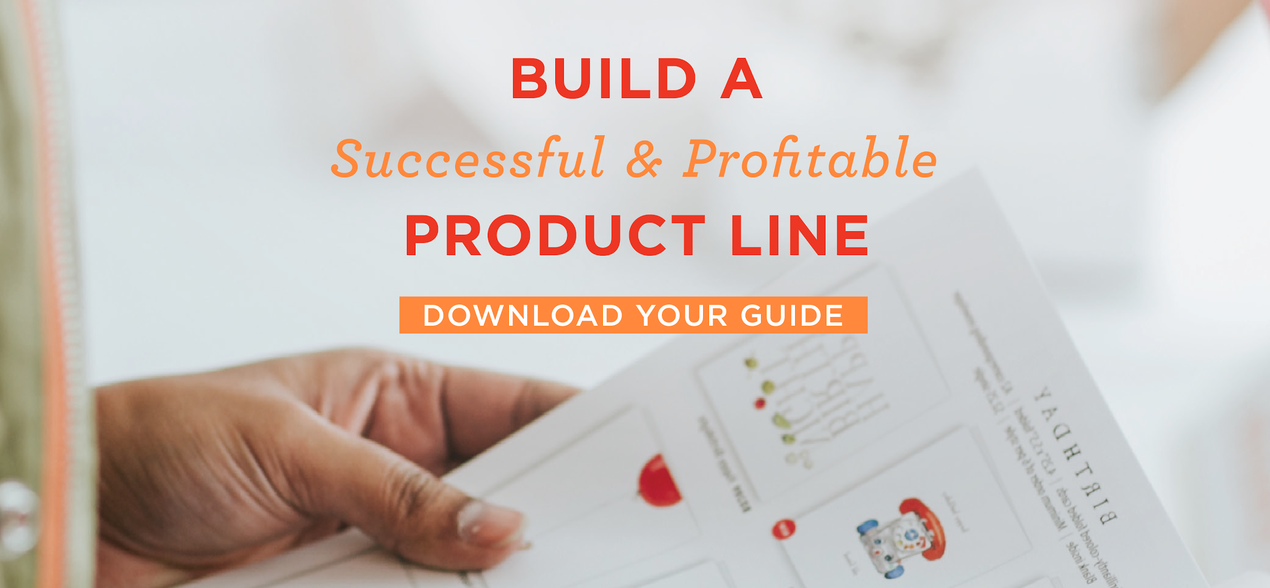 Build a Successful &amp; Profitable Product Line!