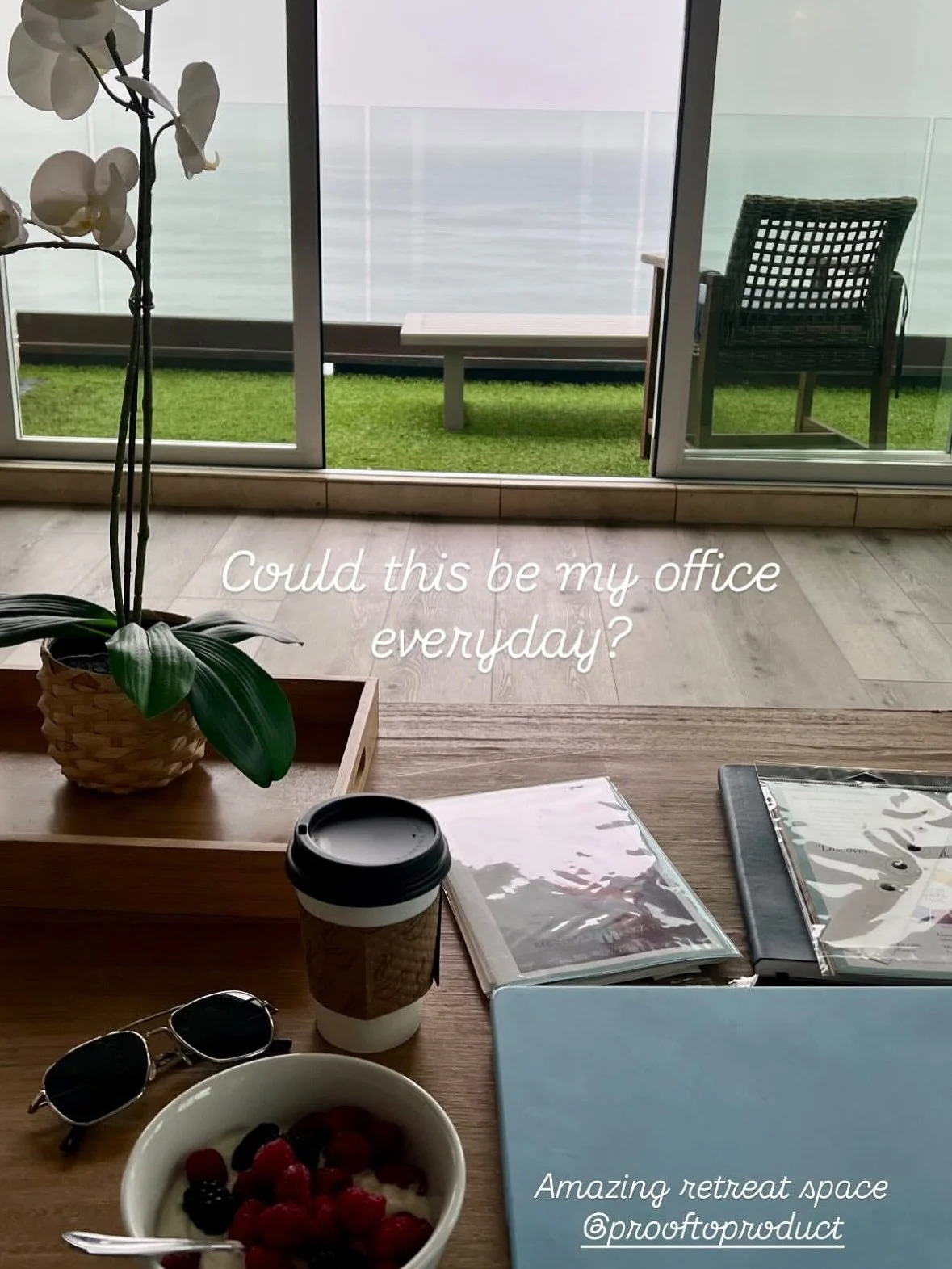 Honestly, how is this my life? Everyday I get to work with people I adore (smartest, kindest &amp; driven business owners), helping them build profitable product brands that make an impact in their communities. Feeling super grateful as I head home f
