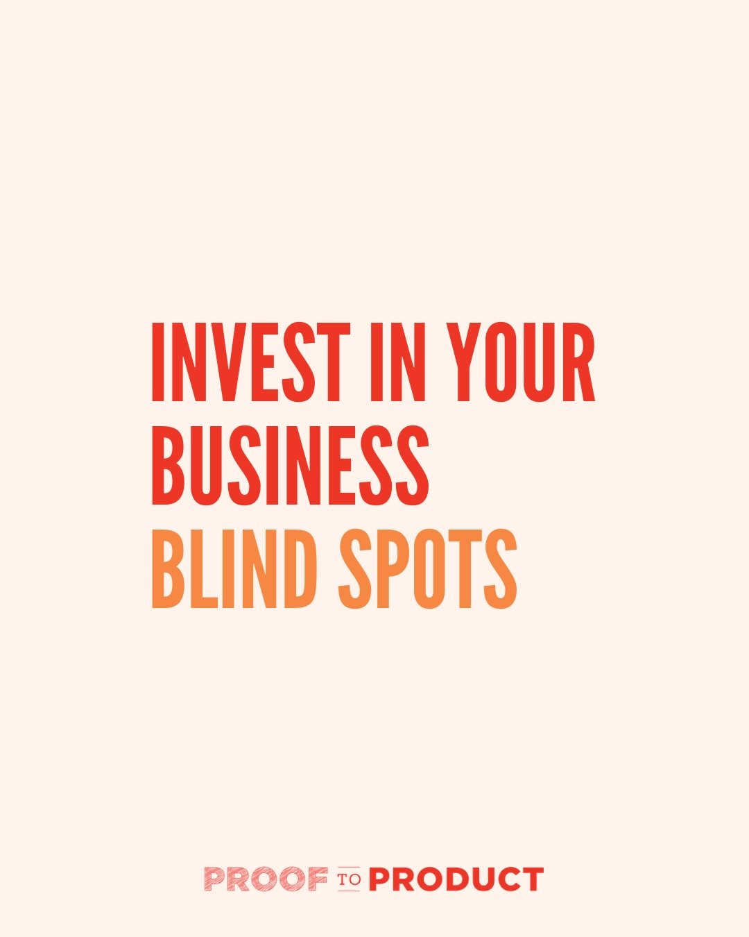 Business blind spots are expensive.

They show up as: &bull; underpriced products &bull; inconsistent wholesale orders &bull; messy follow-up &bull; burnout

And most founders don&rsquo;t realize what&rsquo;s costing them until someone shows them.

T