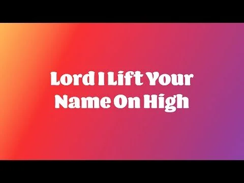 Lord I Lift Your Name On High | Action Song (Copy)