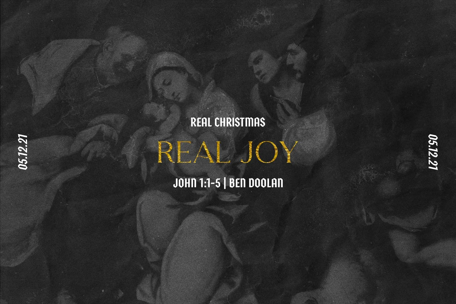 Sunday 5th December 2021 - Ben Doolan - Real Joy (John 1:1-5) episode artwork