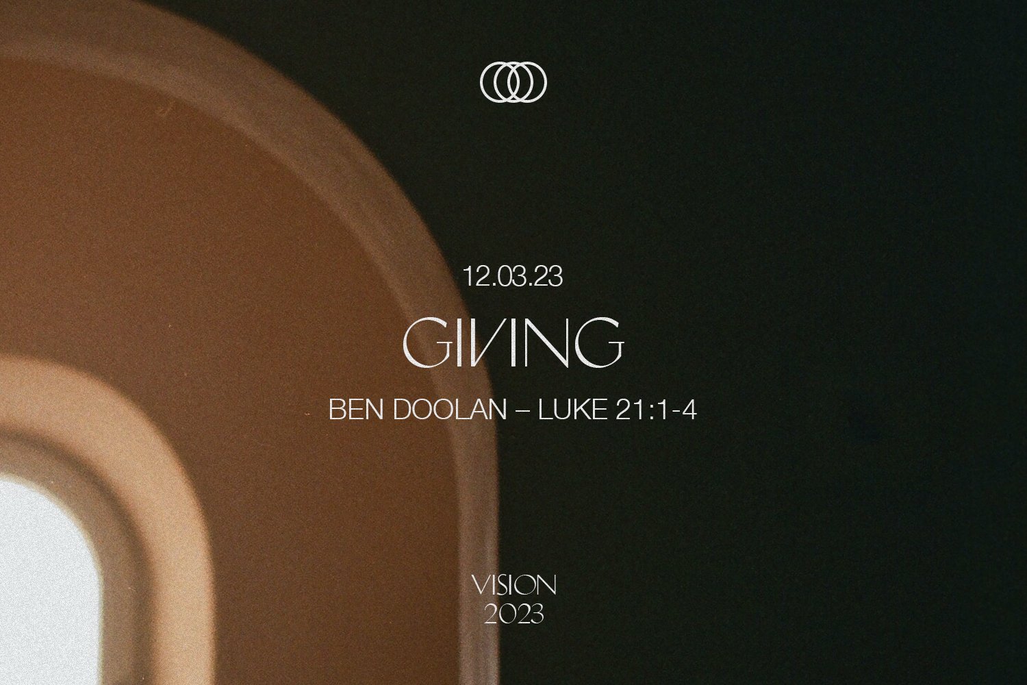 Sunday 12 March 2023: Ben Doolan - Giving (Luke 21:1-4) episode artwork