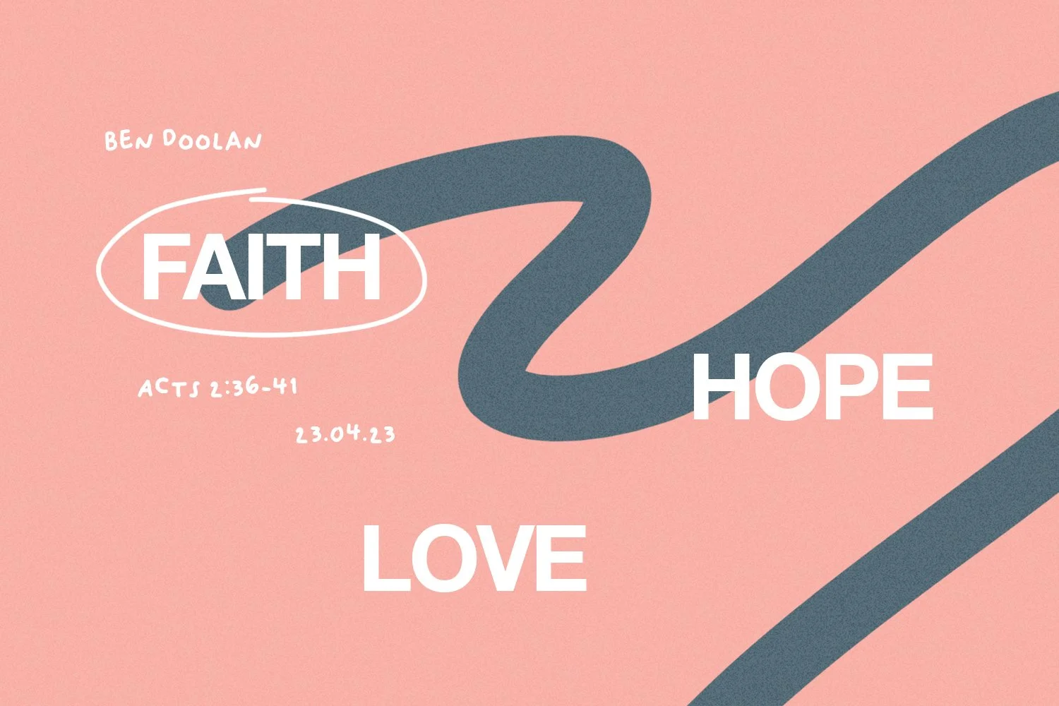 Sunday 23 April 2023: Ben Doolan - Faith (Acts 2:36-41) episode artwork