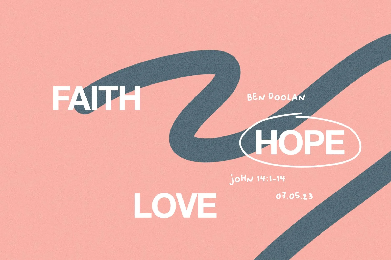 Sunday 7 May 2023: Ben Doolan - Hope (John 14:1-14) episode artwork