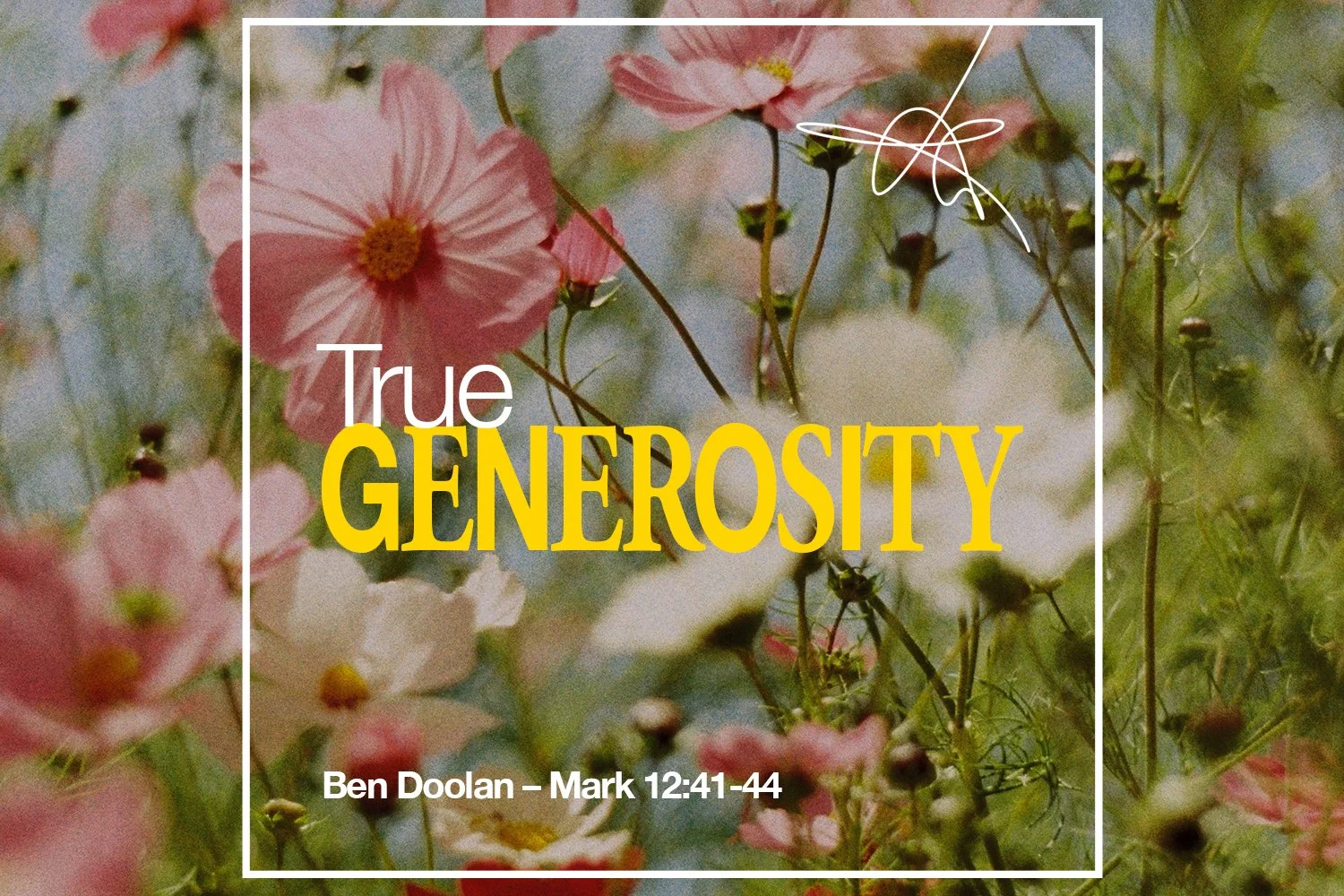Sunday 28 January 2024: Ben Doolan - True Generosity (Mark 12:41-44) episode artwork