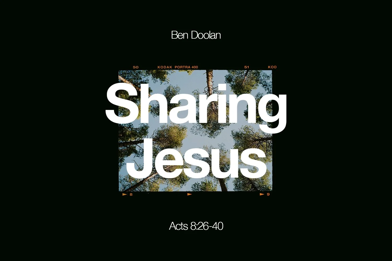 Sunday 11 February 2024: Ben Doolan - Sharing Jesus (Acts 8:26-40) episode artwork