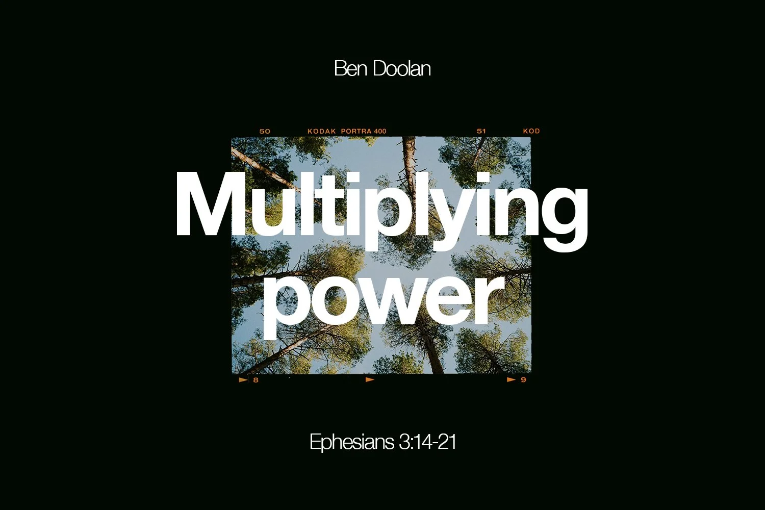 Sunday 18 February 2024: Ben Doolan - Multiplying power (Ephesians 3:14-21) episode artwork