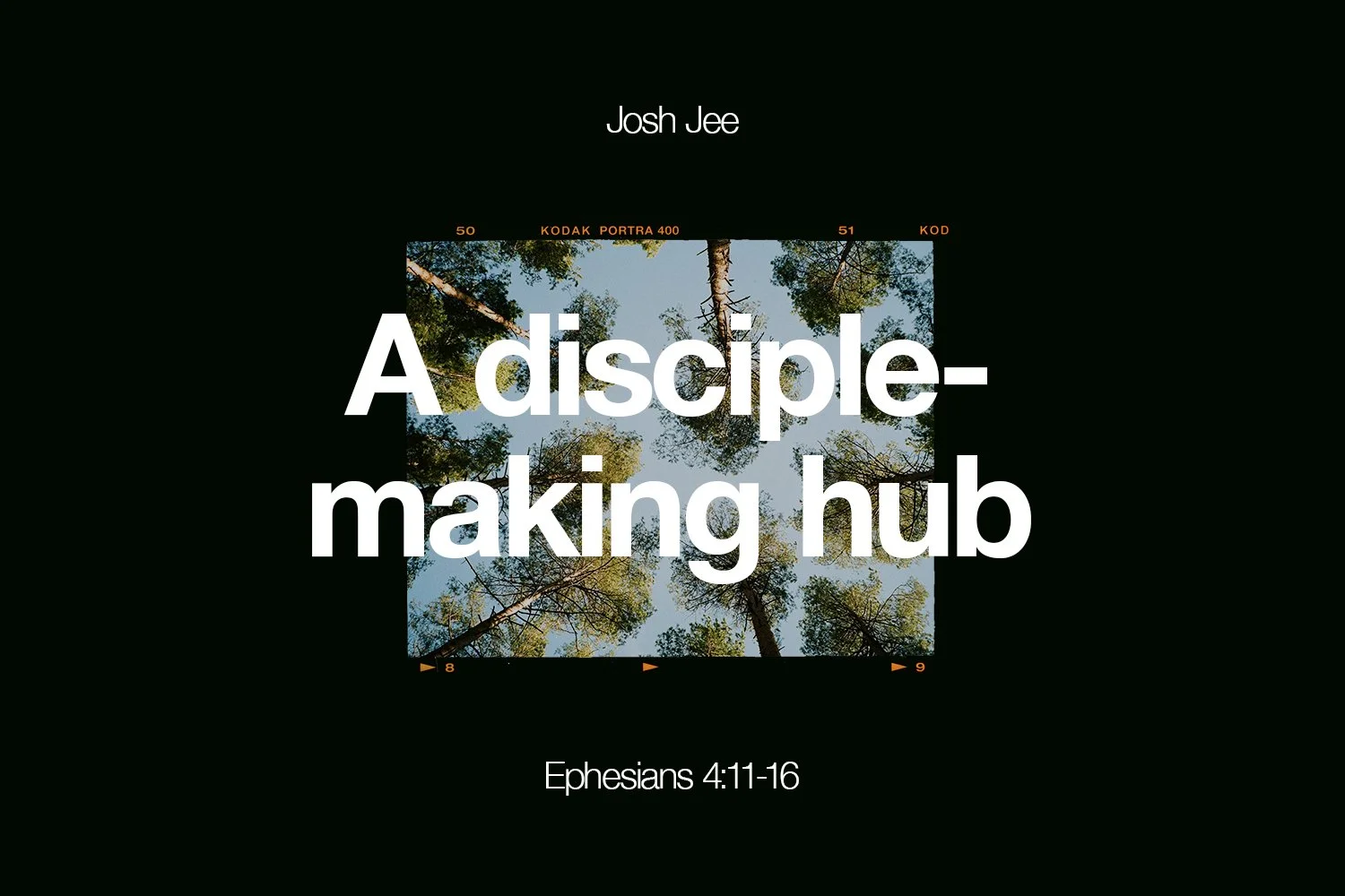 Sunday 3 March 2024: Josh Jee - A disciple-making hub (Ephesians 4:11-16) episode artwork