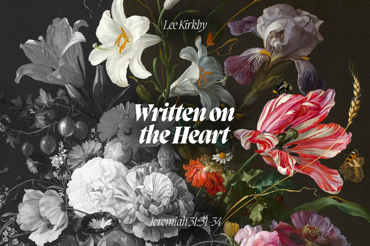 Sunday 17 March 2024: Lee Kirkby - Written on the Heart (Jeremiah 31:31-34) episode artwork