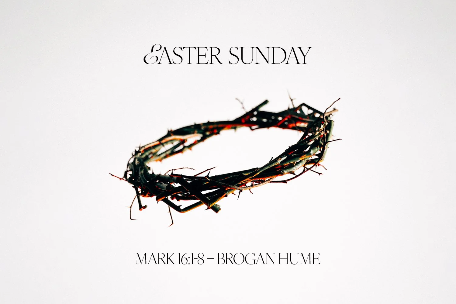 Sunday 31 March 2024: Brogan Hume - Easter Sunday (Mark 16:1-8) episode artwork
