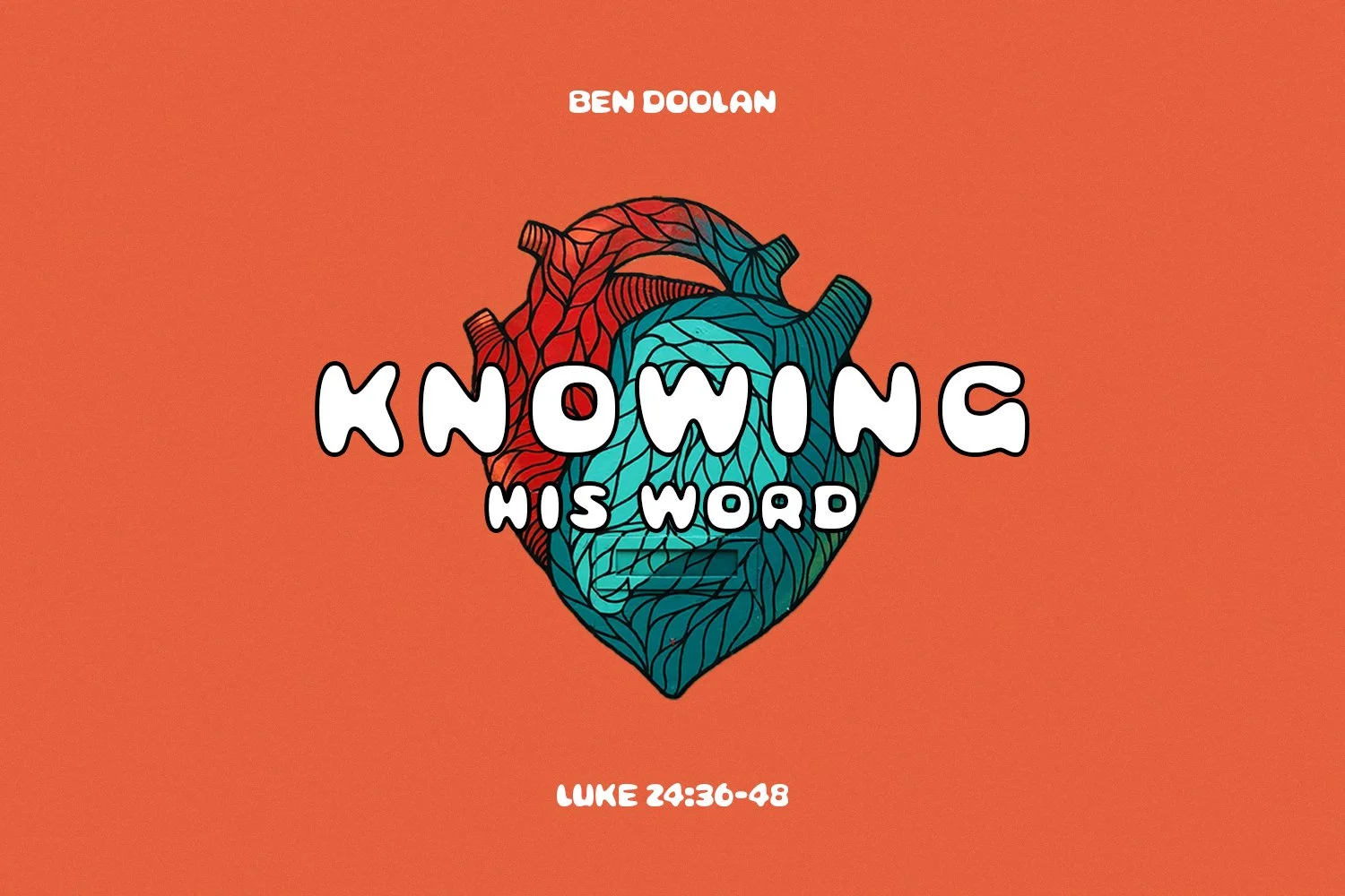 Sunday 14 April 2024: Ben Doolan - Knowing His Word (Luke 24:36-48) episode artwork