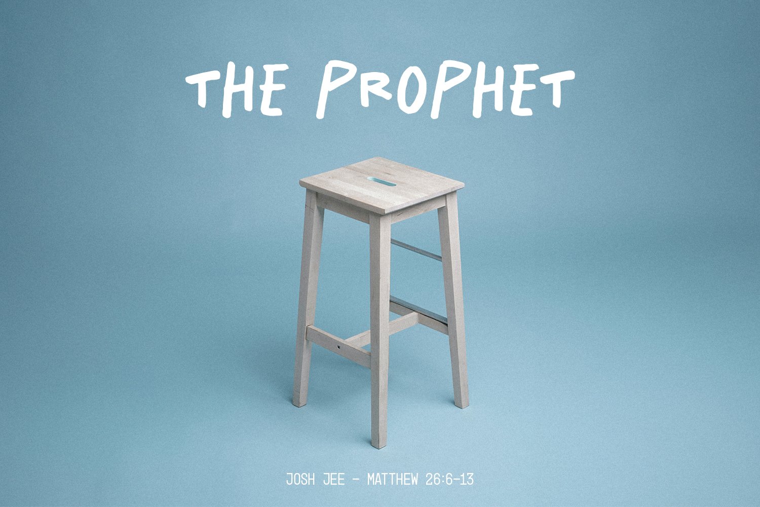 Sunday 25 August 2024: Josh Jee - Role Models: The Prophet (Matthew 26:6-13) episode artwork
