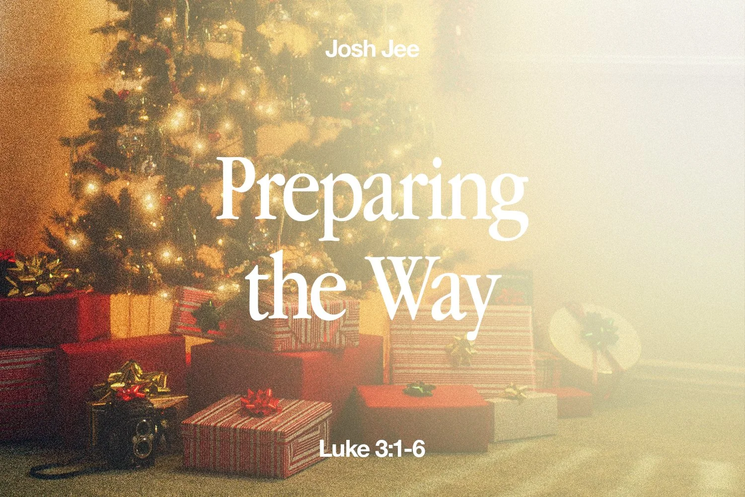 Sunday 8 December 2024: Josh Jee - Preparing the Way (Luke 3:1-6) episode artwork