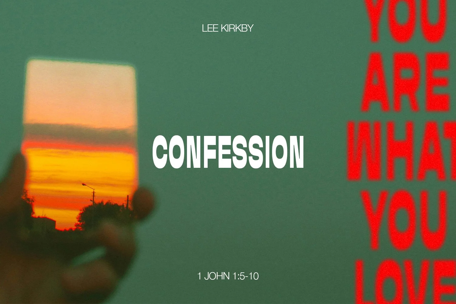 Sunday 2 March 2025: Lee Kirkby - Confession (1 John 1:5-10) episode artwork