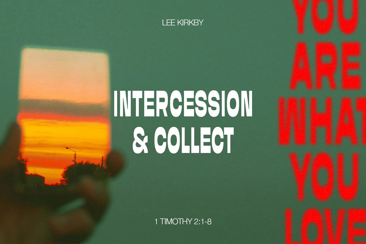 Sunday 4 May 2025: Lee Kirkby - Intercession & Collect (1 Timothy 2:1-8) episode artwork