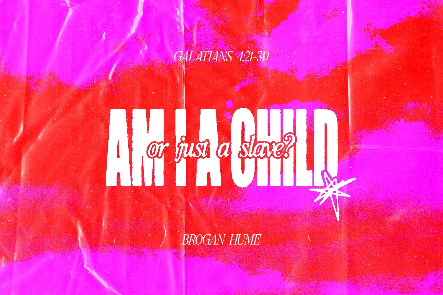 Sunday 2 November 2025: Brogan Hume - Am I a Child or Just a Slave? (Galatians 4:21-30) episode artwork