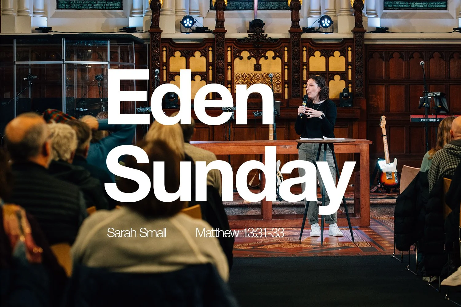 Sunday 11 January 2026: Sarah Small - Eden Sunday (Matthew 13:31-33)