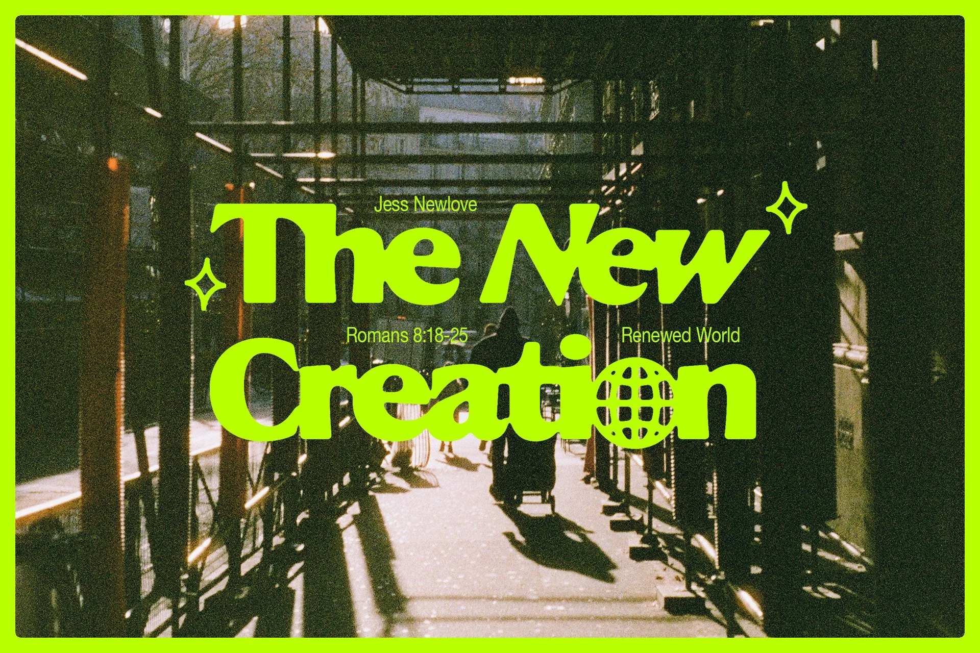 Sunday 26 April 2026: Jess Newlove - Renewed World (Romans 8:18-25)