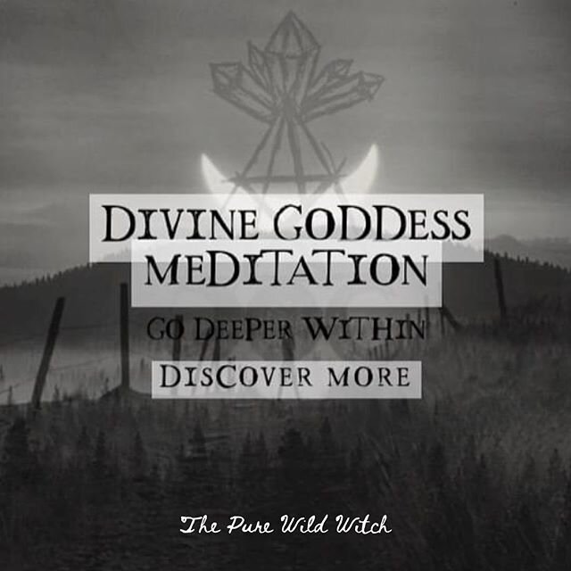 ⟁ Divine Goddess Meditation is a perfect tool to get you through these crazy times. This beautiful divine technique takes you on a deep and enlightening journey within yourself to a higher consciousness. ⟁ This divine feminine unique and amazing medi