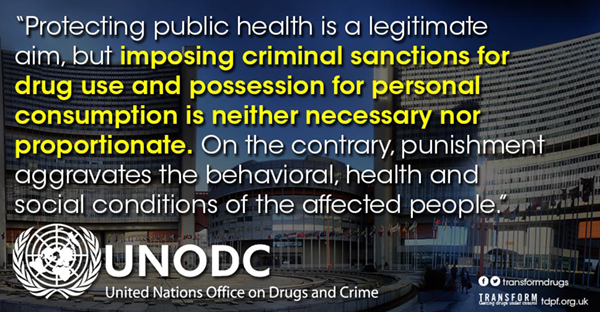 UNODC om avkriminalisering