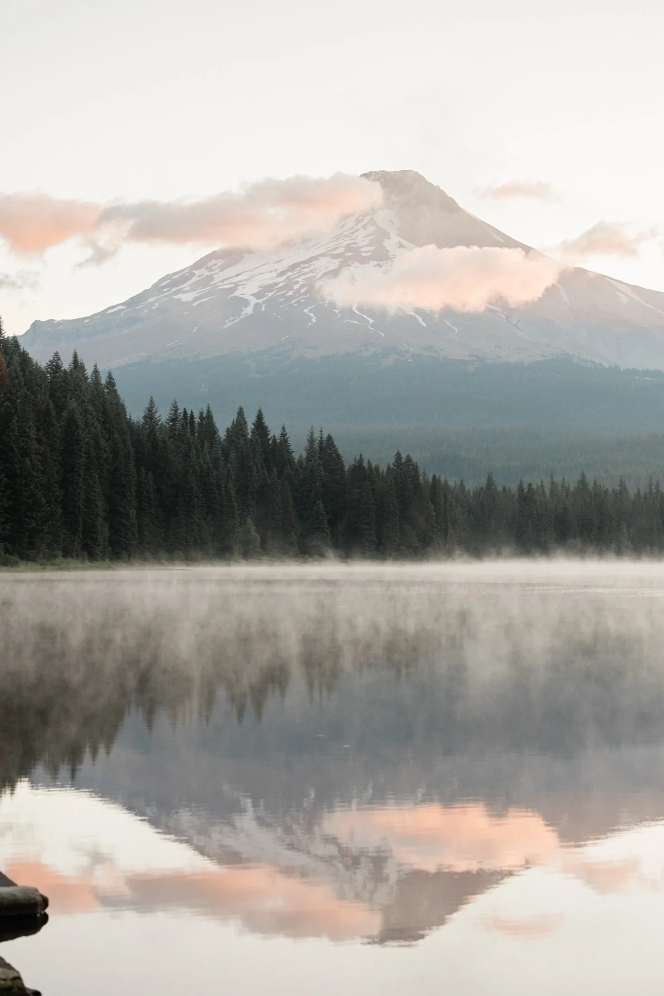 TrilliumLake-Proposal-Sunrise-PinkClouds-MtHood-Studio623Photography-SandyOregon-8.jpg
