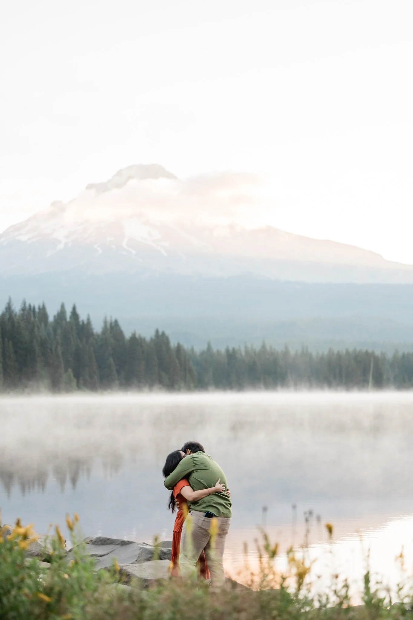 TrilliumLake-Proposal-Sunrise-PinkClouds-MtHood-Studio623Photography-SandyOregon-26.jpg