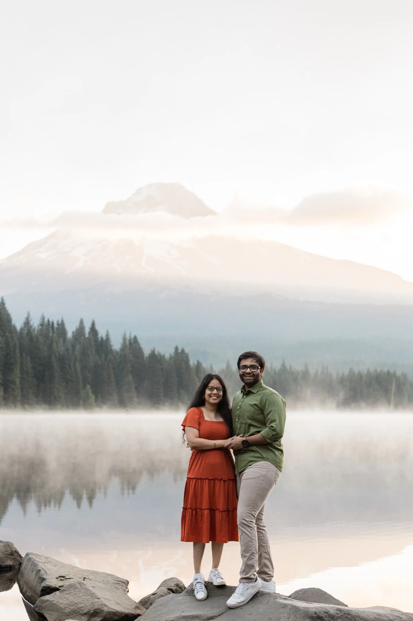 TrilliumLake-Proposal-Sunrise-PinkClouds-MtHood-Studio623Photography-SandyOregon-44.jpg