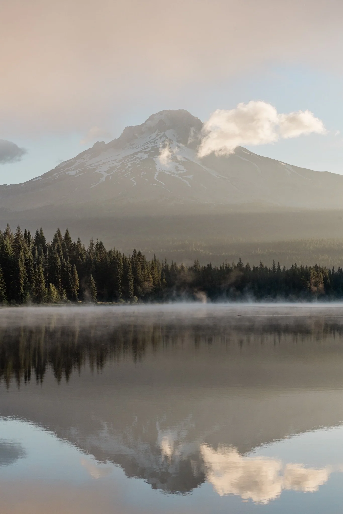 TrilliumLake-Proposal-Sunrise-PinkClouds-MtHood-Studio623Photography-SandyOregon-51.jpg