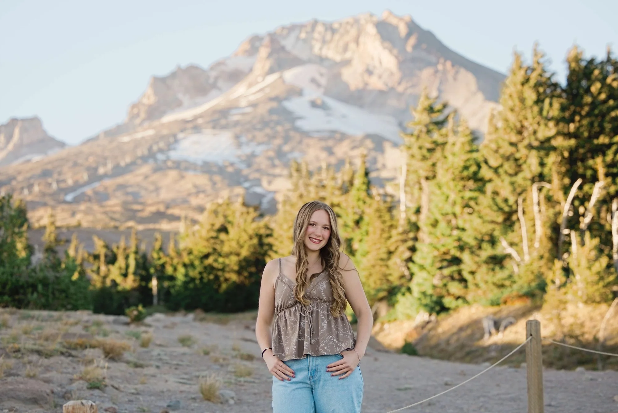 Class of 2027 Senior Photos on Mt. Hood | Sandy Oregon Senior Photographer