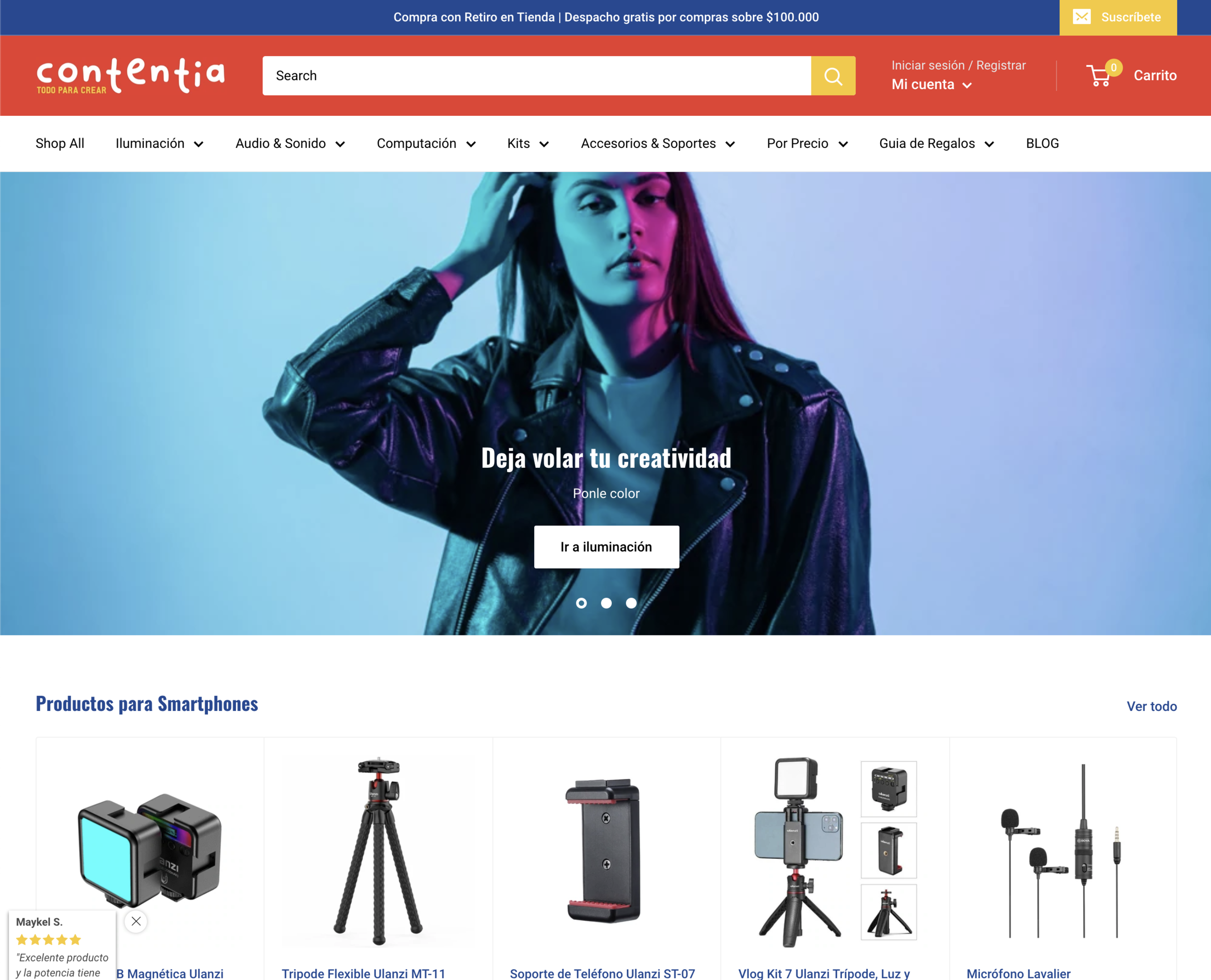 Contentia y Gita Buga Desarrollo Web